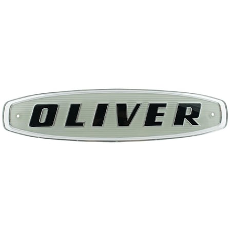 Aftermarket 101430A Front Black Emblem For Oliver Tractor Models 550 770 880 950 990 995 SHN20-0101